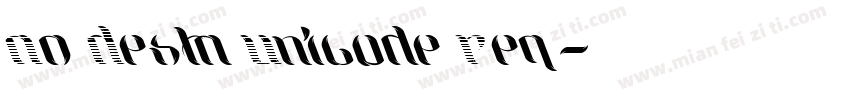 A0 Desta Unicode Reg字体转换